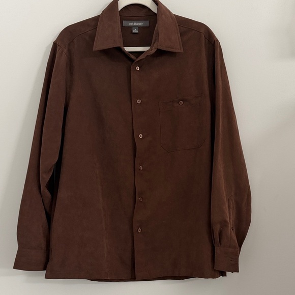 croft & barrow Tops - Croft‎ & barrow long sleeve button down shirt with a velvet feel